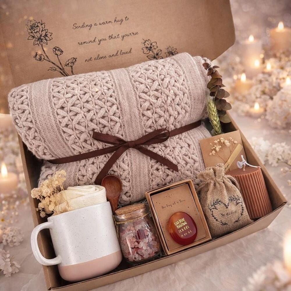 Sympathy Gift Basket: Comforting Bereavement & Self-Care Package